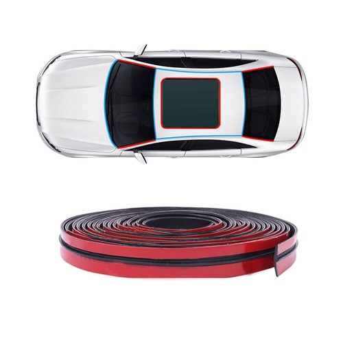 2M Car Edge Seal Strips Roof Windshield Sealant Protector Strip Noise Insulation - Picture 8 of 15