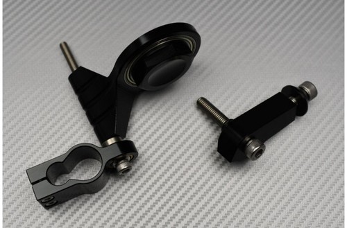 Amortiguador de dirección plateado + kit de montaje YAMAHA YZF R6 YZF-R6 RJ27 2017-2021 - Imagen 3 de 3