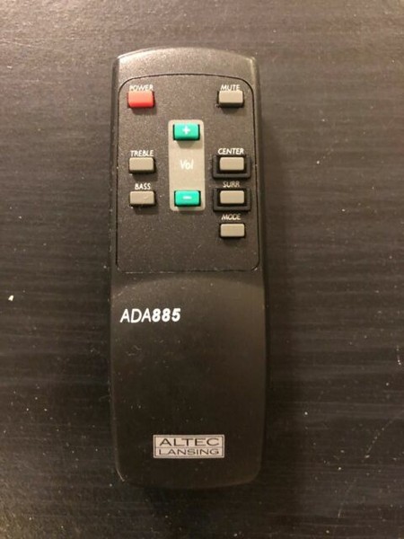 Altec Lansing ADA885 Audio Remote Control X079 for sale online | eBay