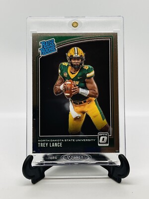 Trey Lance RC Rated 2021 Rookie Card San Fran 49ers 1 Optic Donruss Panini Pop