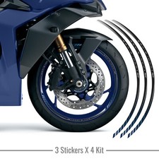 Kit Adesivi Cerchioni compatibile con Suzuki GSX-S 1000 GT 2021 FM-CI-001 DBL