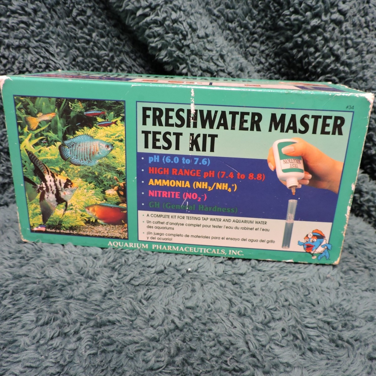 Multi Mini Test Kit Aquarium Testing Kit API Freshwater PH High-Range Mini Test Kit ...