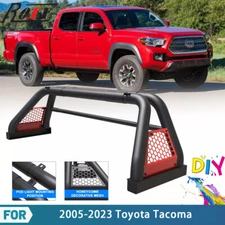 For 2005-2025 Toyota Tacoma Adjustable Sport Bar Truck Bed Chase Rack Roll Bar