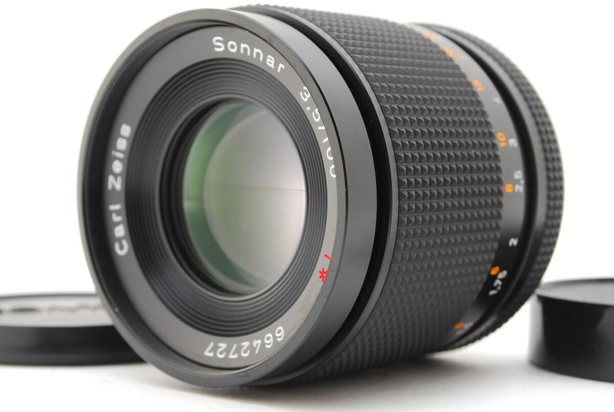 EXC+++++ CONTAX Carl Zeiss Sonnar T* 100mm f/3.5 AEJ, Front EXC+++++ CONTAX Carl Zeiss Sonnar T* 100mm f/3.5 AEJ, Front