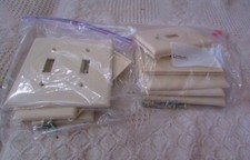 Lot Of Ivory Switch Electric Plug Covers