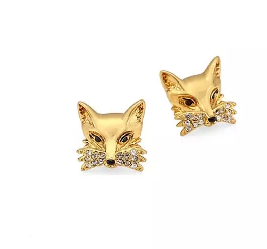 Kate spade fox earrings deals