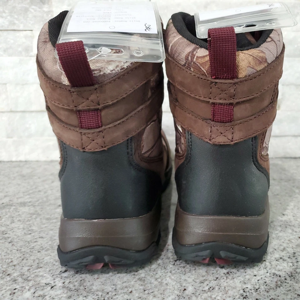 Botas de caza para mujer Browning impermeables camufladas de caña alta 400 g 7M Foto 3 de 4