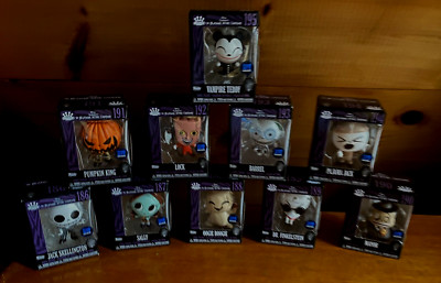 EXCLUSIVE Nightmare Before Christmas Funko Minis - Complete Set - 10 Figures !