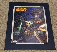 Star Wars Weekends 2014 Clone Wars 18x14 Foto AUTOGRAMM ZEB HERA & EZRA JSA COA