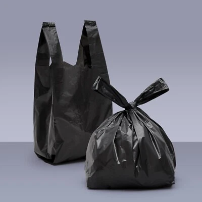 100 x ALIA Nappy Disposal Bags Black | 100% Leak Proof | Thicker Nappy Sacks