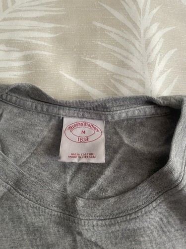 Brooks Brothers T Shirt Men’s Medium Grey Short Sleeve - Picture 2 of 6