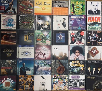Dance, 	Electronic, House, Synth-pop, CD Auswahl aus Sammlung (Nur 1 mal Porto)