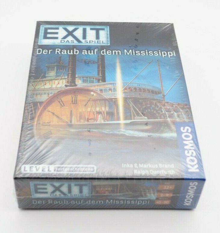 Thumbnail - Exit Das Spiel Der Raub Auf Dem Mississippi Neu Und Verschweißt