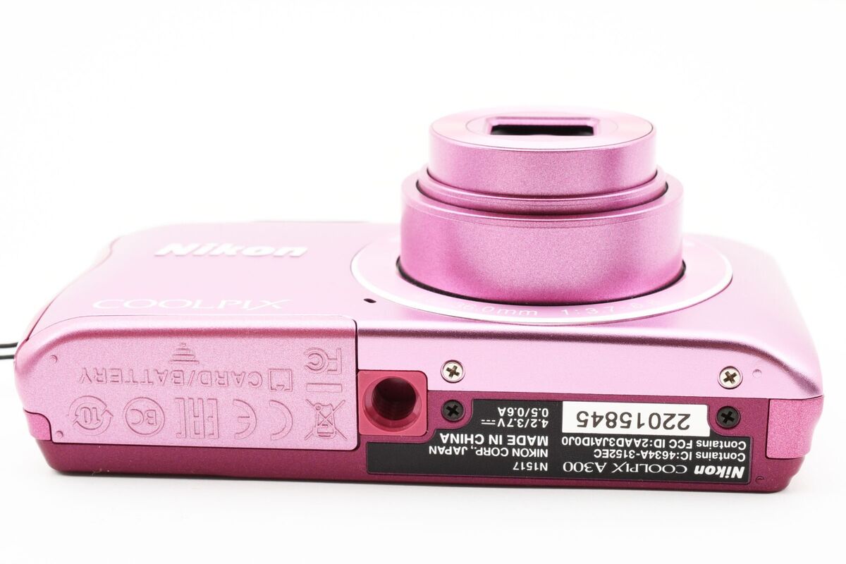 Nikon Coolpix A300 ピンク Amazon.com: Nikon Coolpix A300/P – Versión Internacional (no