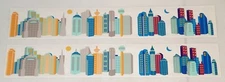 Vintage 1998 CITYSCAPE BUILDINGS MRS. Grossman's Design Lines Stickers - 2
