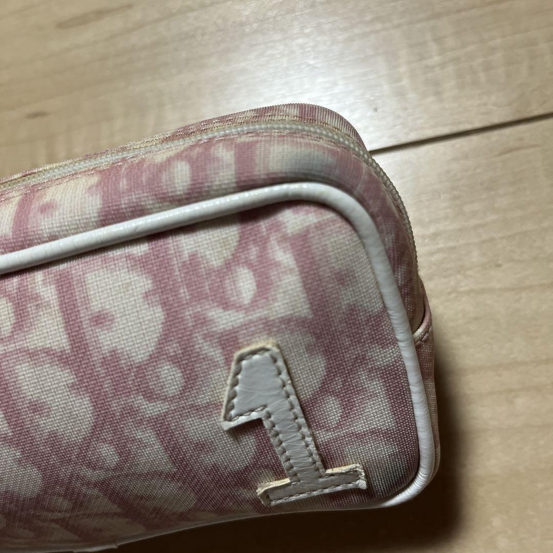Christian Dior Trotter Cosmetic Pouch PVC No.1 Pink used | eBay