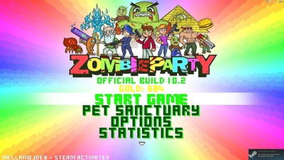 Zombie Party - Region Free Steam PC Key (NO CD/DVD)