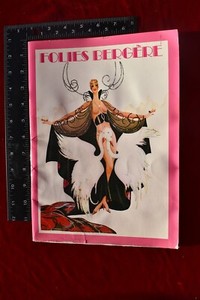FOLIES BERGERE Follies ESTELLE showgirls PARIS Musical Souvenir Program Book