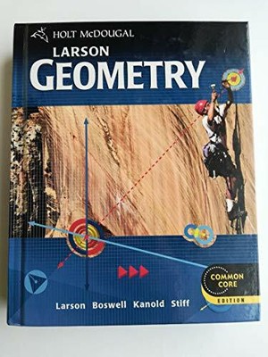 Larson Geometry: Common Core Edition Buch McDougal Littell/Houghton Mifflin