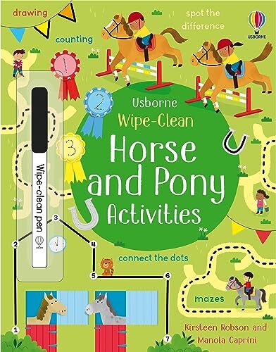 Wipe-Clean Horse and Pony Activities (Wipe-Clean Activities): 1-