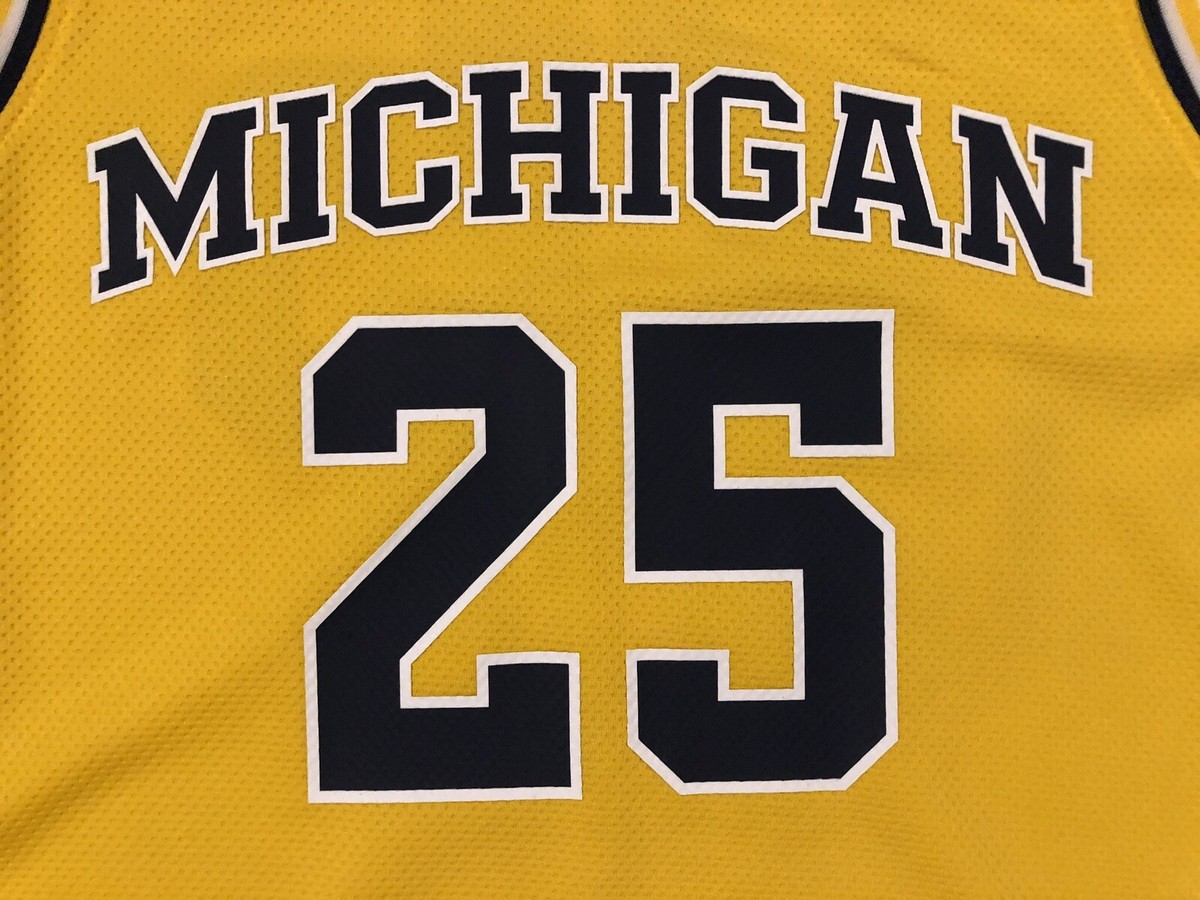 New M Nike Air Jordan Michigan Wolverines Juwan Howard #25
