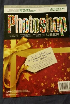 Photoshop User Magazine Dec 2011 360 Panorama Holiday Gear Guide Lightroom RAW