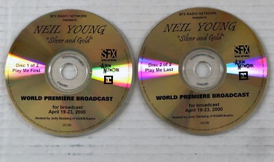 NEIL YOUNG Silver And Gold World Premiere Broadcast 2000 Promo