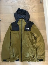 Northface mens Antora Triclimate Jacket, Mens small, military olive/black