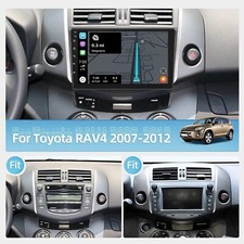 9" Car Stereo For Toyota RAV4 2007-2012 CarPlay Android 13 Radio WiFi GPS QLED