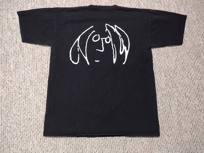 Vintage 80s 90s John Lennon Shirt Imagine XL Beatles Rock Band 