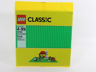 Lego Classic 10x10” Green Baseplate Unopened Piece 10700