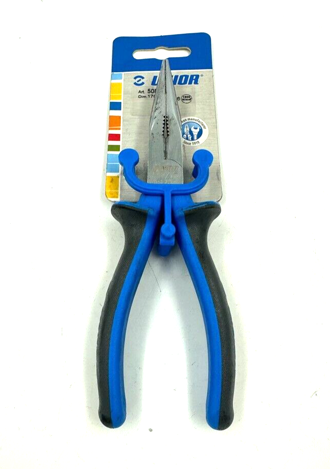 Unior Long Nose Pliers with Side Cutter and Pipe Grip 170mm 508/1BI