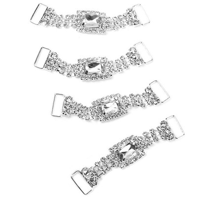 4Pcs Chains Creative Ornaments Beautiful Pendant Napkin Holder Wedding