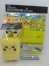 Pokemon Card game Pikachu Plush Deck case + Pikachu Long Card Storage Box (750)