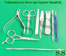 9 Professional and Home user Ingrown Toenail Kit Hand Tools Set BTS-80
