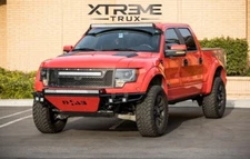 Paintable Black 10-14 Ford F150 SVT Raptor OE Style Fender Flares Set