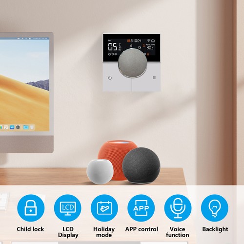 16A 230V WiFi Smart Thermostat Temperature Controller Tuya APP Remote Control - Picture 7 of 11
