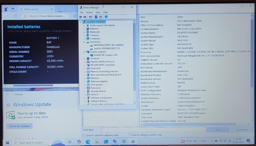 Clevo StoneBook Pro P11A i5 6th Gen 2.3GHz 496GB SSDs 16GB RAM 15.6" Win 10 Home - Picture 12 of 14
