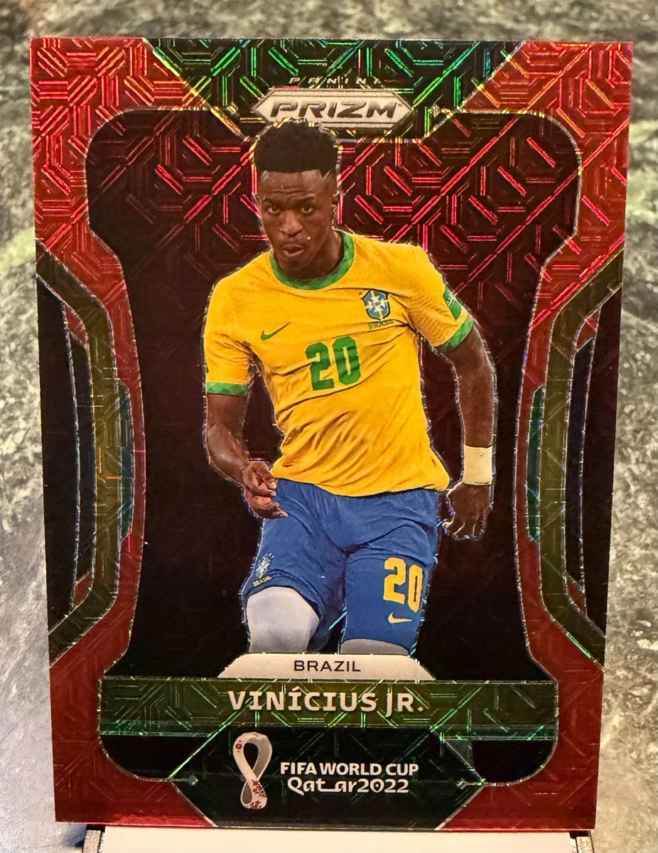 Preços baixos em 2022 Panini Prizm World Cup Qatar Vinicius Junior