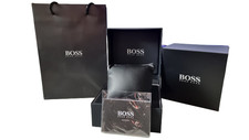 New Hugo Boss Watch Display  Gift Presentation Box with Gift Bag & Manual