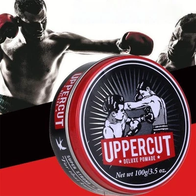 MARKENLOS Uppercut Deluxe Deluxe Pomade Strong Hold High Shine Styling Pomade Men 100g
