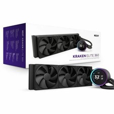 NZXT Kraken Elite 360 2024 CPU Liquid Cooler 2.72" 360mm AIO w/ IPS LCD RGB