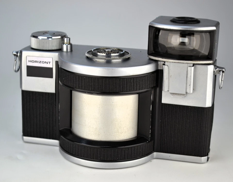 EDICIÓN EXPORTACIÓN! CÁMARA PANORÁMICA 35mm URSS "HORIZON HORIZONTAL" + PASAPORTE NATIVO! Foto 4 de 4