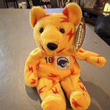 Salvino's Ryan Leaf 16 NFL Plush Bear 1999 Ages 3 and Up 3-4 8-11 Years