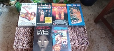 VHS Cassette Tape Lot - 6 Sealed; Backdraft, Birdcage, City Slickers,To Wong Foo