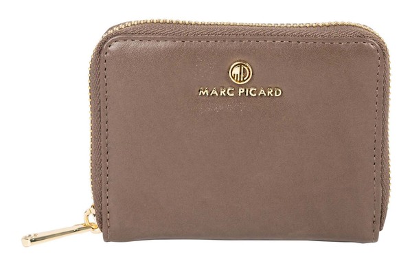 Marc Picard Umbria Zip Wallet S GeldböRse Taupe Taupe Neu-image
