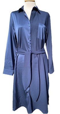 Vicario cinque Kleid blau Aurica 3139 Damen edel Gr. M und XL