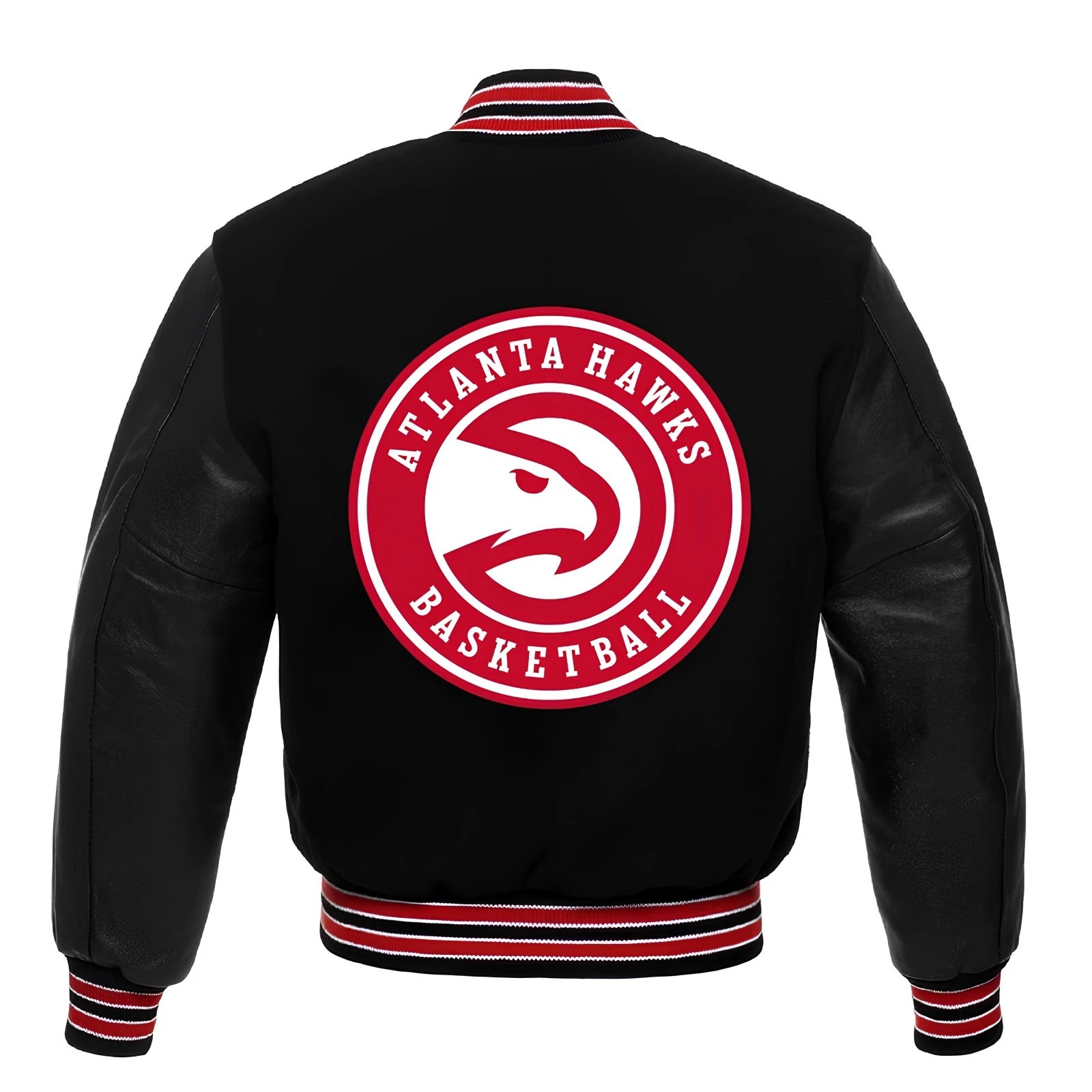 Atlanta Hawks Baseball Jacket, Baseball Jacket Gift for Fan
