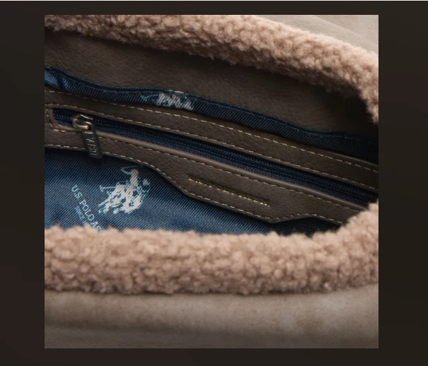 US POLO ASSN Marron holly bolso hombro - Imagen 3 de 3