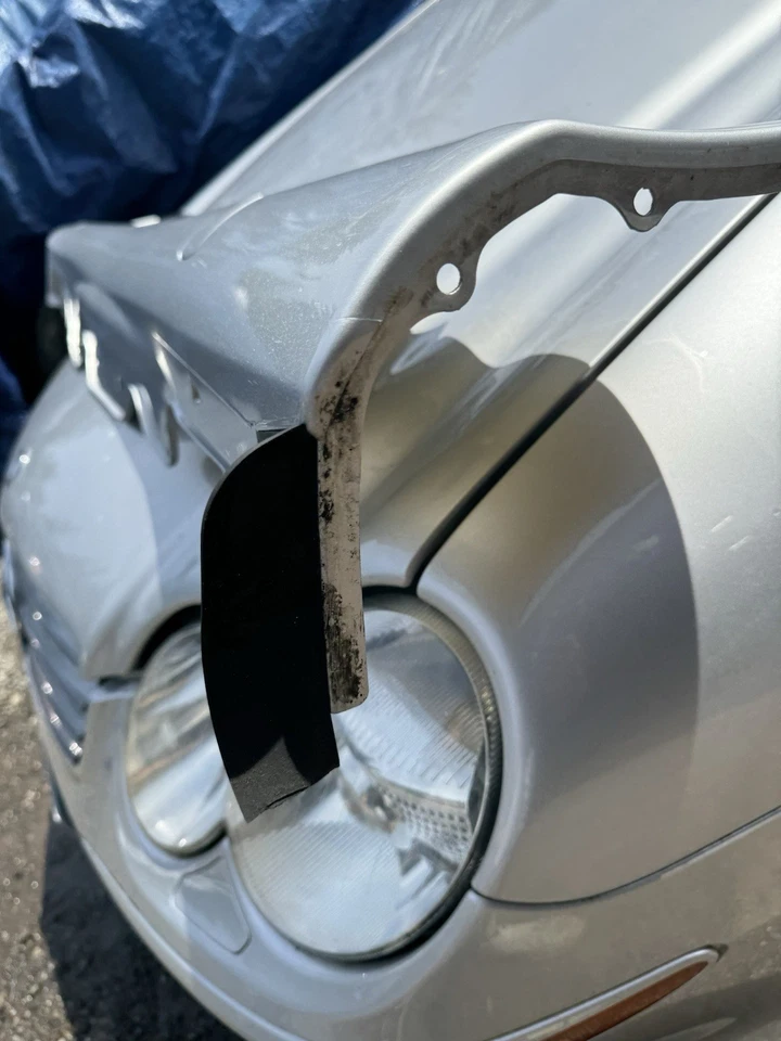 03-12 Mercedes R230 SL500 SL550 faldón lateral derecho panel basculante moldura moldura OEM Foto 3 de 4